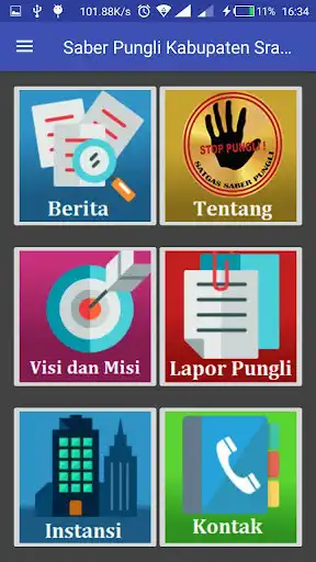 Play Saber Pungli Kabupaten Sragen as an online game Saber Pungli Kabupaten Sragen with UptoPlay