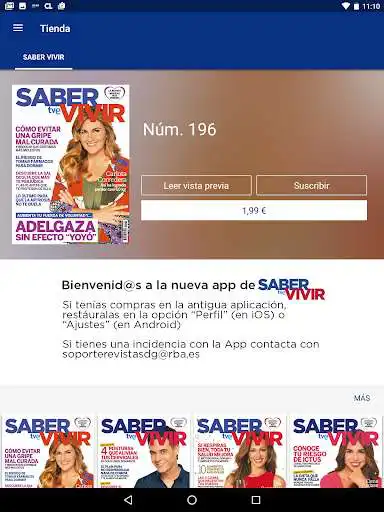 Play Saber Vivir Revista  and enjoy Saber Vivir Revista with UptoPlay