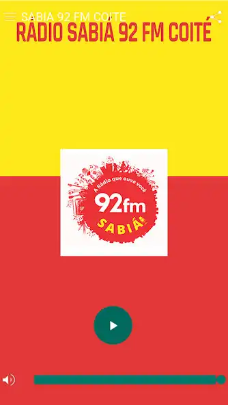 Play Sabiá 92 FM Coité as an online game Sabiá 92 FM Coité with UptoPlay