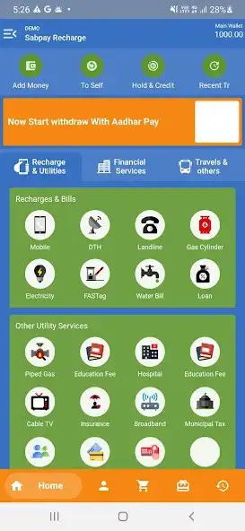 Play Sabpay Recharge  and enjoy Sabpay Recharge with UptoPlay