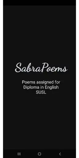 Play SabraPoems  and enjoy SabraPoems with UptoPlay