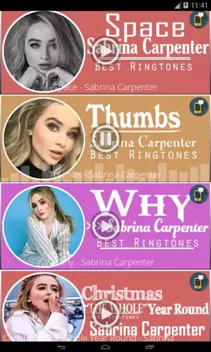 Play Sabrina Carpenter - Best Ringtones as an online game Sabrina Carpenter - Best Ringtones with UptoPlay