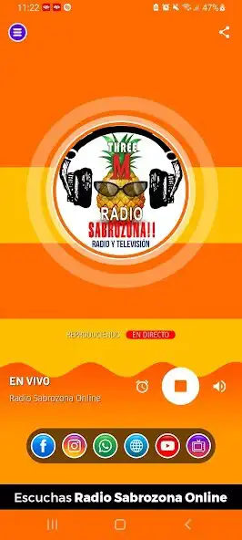 Play Sabrosona Radio y TV as an online game Sabrosona Radio y TV with UptoPlay