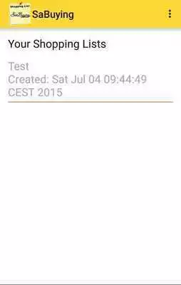 Play SaBuying (Shopping List)