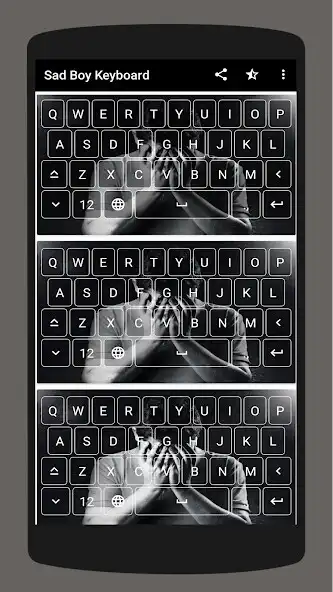 Play Sad Boy Keyboard Theme  and enjoy Sad Boy Keyboard Theme with UptoPlay