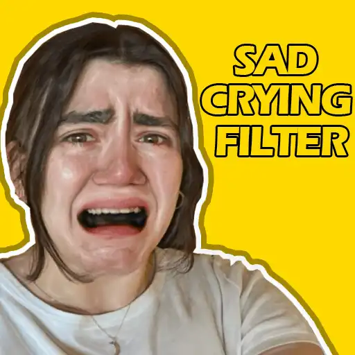 Play Sad Crying Filter sticker snap as an online game Sad Crying Filter sticker snap with UptoPlay