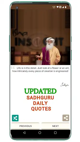 Play Sadhguru Quotes as an online game Sadhguru Quotes with UptoPlay