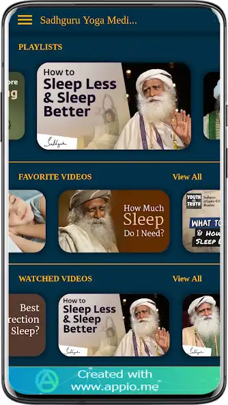 Play Sadhguru - Yoga  Meditation as an online game Sadhguru - Yoga  Meditation with UptoPlay