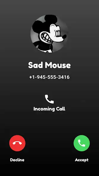 Play Sad Mouse Fake Video Call FNF as an online game Sad Mouse Fake Video Call FNF with UptoPlay