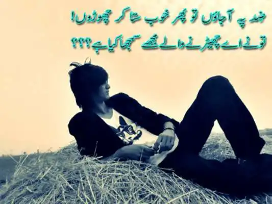 Play Sad Poetry Frames On Photos