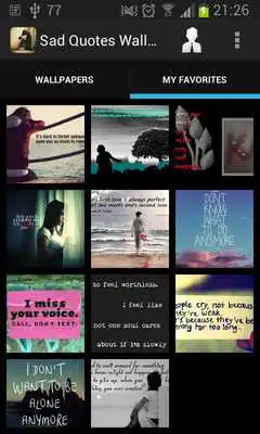 Play Sad Quotes Wallpapers