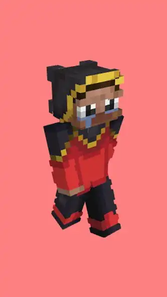 Play Sad Skin For Minecraft as an online game Sad Skin For Minecraft with UptoPlay
