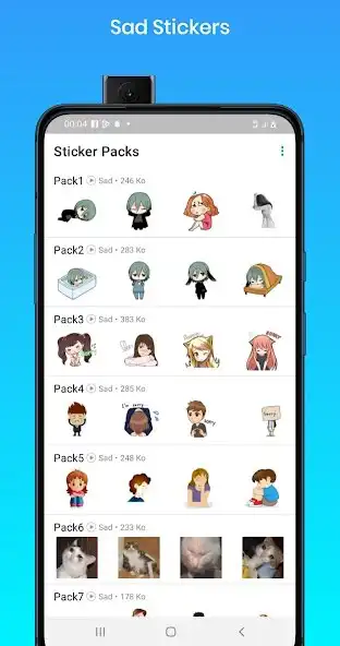 Play Sad Sticker for WhatsApp as an online game Sad Sticker for WhatsApp with UptoPlay