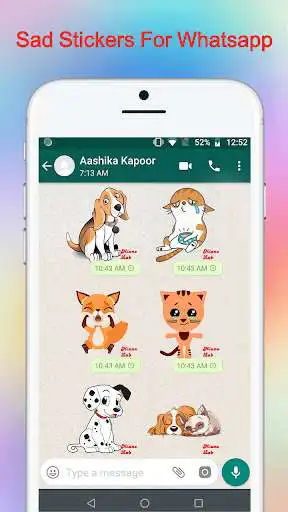 Play Sad Stickers For Whatsapp  and enjoy Sad Stickers For Whatsapp with UptoPlay