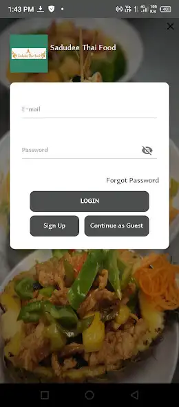 Play Sadudee Thai Food  and enjoy Sadudee Thai Food with UptoPlay