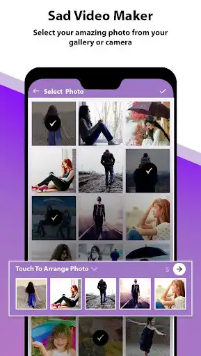 Play Sad Video Maker with Song and Music  and enjoy Sad Video Maker with Song and Music with UptoPlay