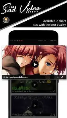 Play Sad Video Songs Status (Video Clip Status)