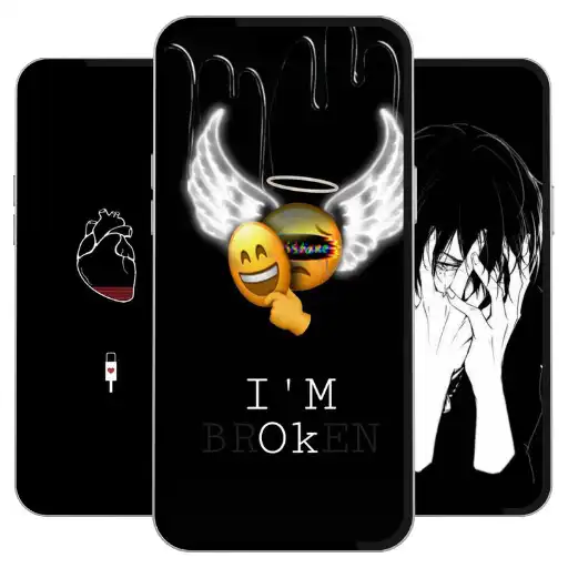 Play Sad Wallpapers HD Alone, Broke APK