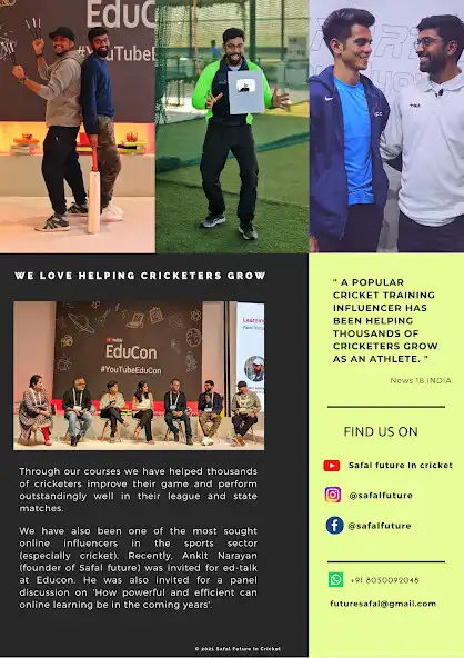 Play Safal future in cricket  and enjoy Safal future in cricket with UptoPlay