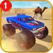 Free play online Safari Desert Stunts Monster Truck Camel Race APK