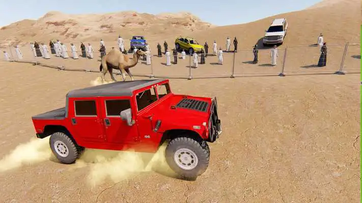 Play Safari Desert Stunts Monster Truck Camel Race
