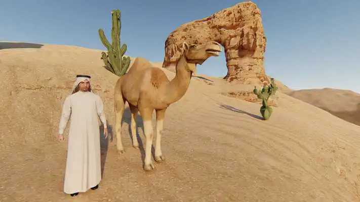 Play Safari Desert Stunts Monster Truck Camel Race