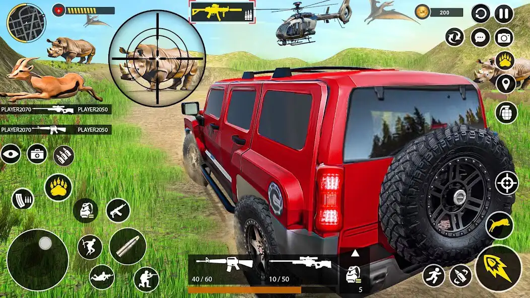 Play Safari Wild Hunting Games 2023 as an online game Safari Wild Hunting Games 2023 with UptoPlay