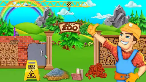 Play Safari Zoo Builder: Animal House Designer & Maker as an online game Safari Zoo Builder: Animal House Designer & Maker with UptoPlay