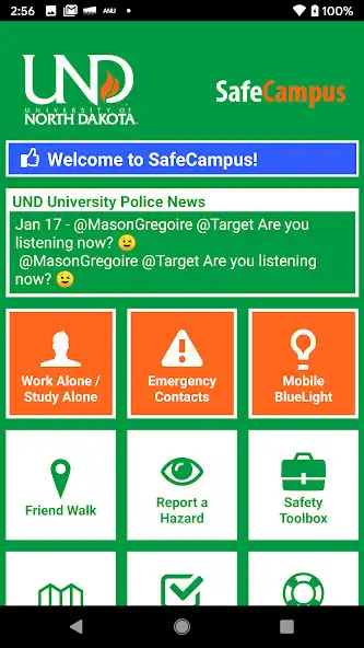 Play SafeCampus - UND  and enjoy SafeCampus - UND with UptoPlay