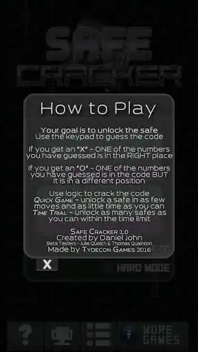 Play Safe Cracker as an online game Safe Cracker with UptoPlay