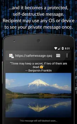 Play Safe Message as an online game Safe Message with UptoPlay