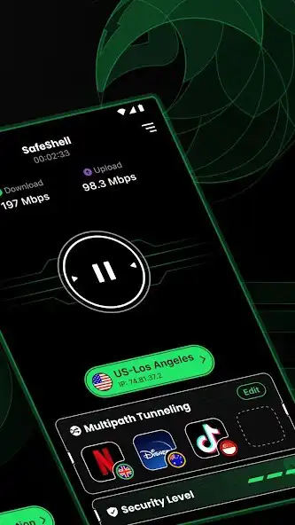Play SafeShell VPN - Fast  Secure as an online game SafeShell VPN - Fast  Secure with UptoPlay