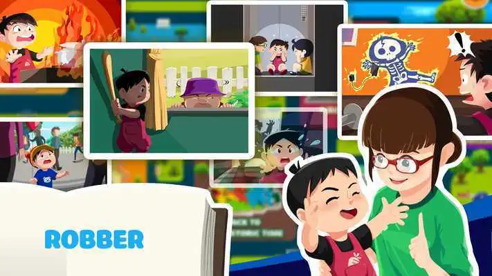 Play Safety for Kid - Robber