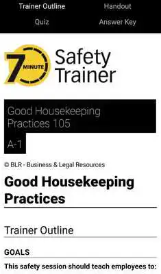 Play Safety Toolbox Trainer