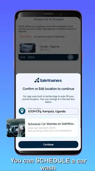 Play Safe Washers: Car Wash Uganda as an online game Safe Washers: Car Wash Uganda with UptoPlay