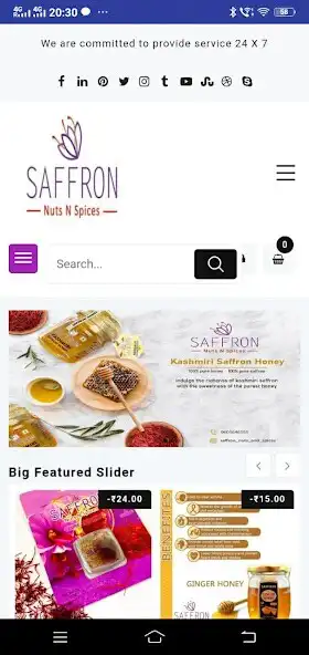 Play SAFFRON Nuts N Spices  and enjoy SAFFRON Nuts N Spices with UptoPlay