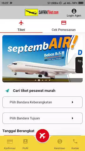 Play Safiratiket - Cari Booking Tiket Pesawat Murah as an online game Safiratiket - Cari Booking Tiket Pesawat Murah with UptoPlay