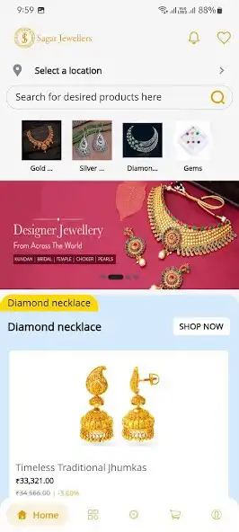 Play Sagar jewellers Online Shop as an online game Sagar jewellers Online Shop with UptoPlay