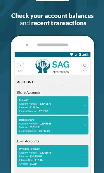 Play SAG Credit Union as an online game SAG Credit Union with UptoPlay