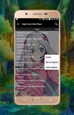 Play Sagiri Izumi Mp3 Player