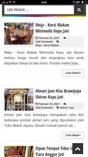 Play Sahada Furniture Jepara as an online game Sahada Furniture Jepara with UptoPlay