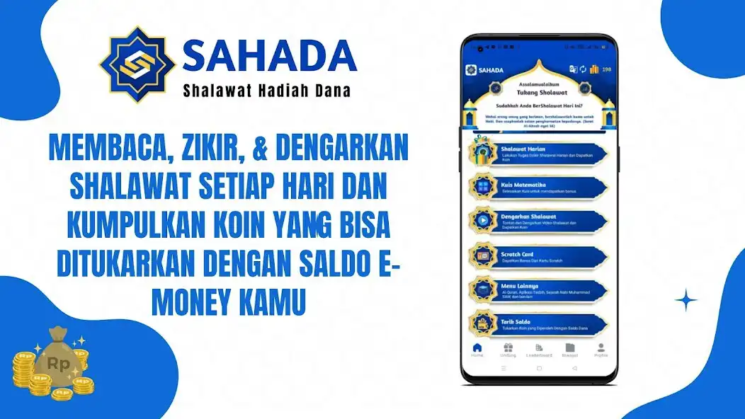 Play SAHADA - Shalawat Hadiah Dana as an online game SAHADA - Shalawat Hadiah Dana with UptoPlay