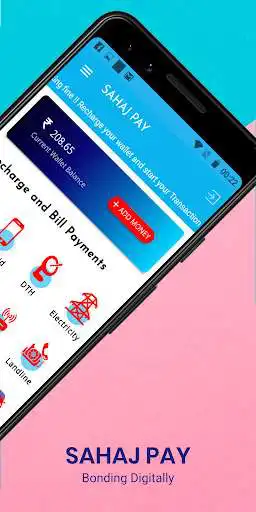 Play SahajPay Kendra-Recharge, BBPS, DMT, AEPS, MATM as an online game SahajPay Kendra-Recharge, BBPS, DMT, AEPS, MATM with UptoPlay