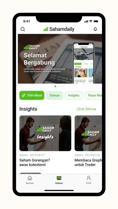 Play Saham Daily  and enjoy Saham Daily with UptoPlay