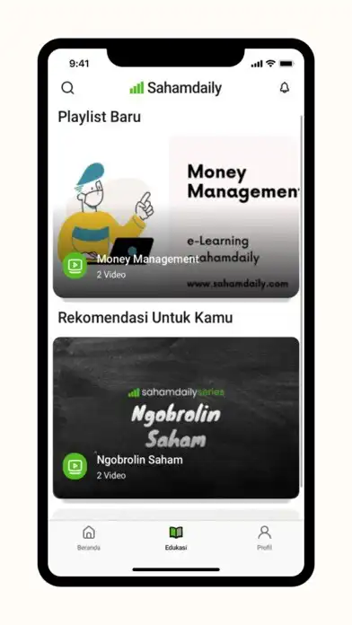 Play Saham Daily as an online game Saham Daily with UptoPlay