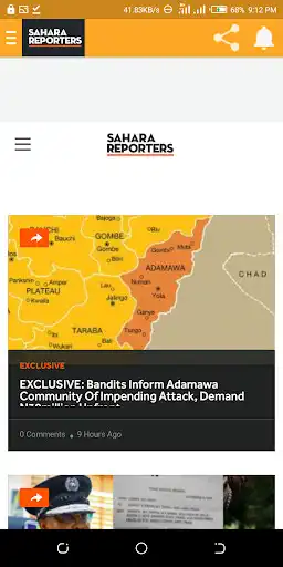 Play Sahara Reporters Official App as an online game Sahara Reporters Official App with UptoPlay