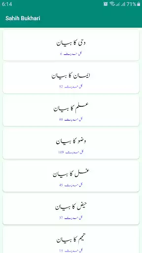 Play Sahih Bukhari