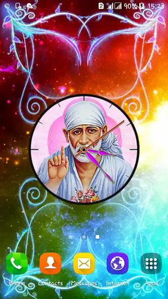 Play Sai Baba Clock Live Wallpaper  and enjoy Sai Baba Clock Live Wallpaper with UptoPlay