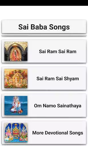 Play Sai Baba Songs