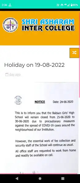Play Sai College Notice App as an online game Sai College Notice App with UptoPlay